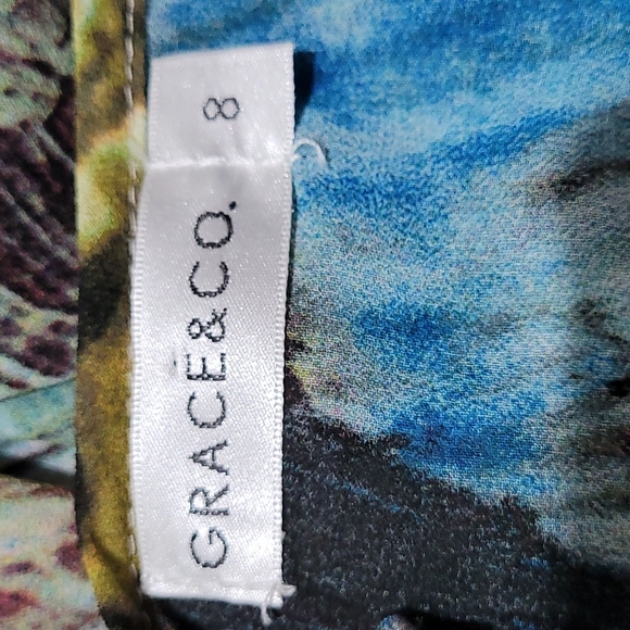 Grace & Co size 8 romper - Picture 6 of 7